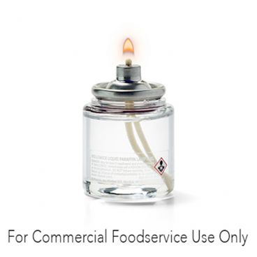 Hollowick HD12TALL Clear Plastic Tall 12 Hour Liquid Tealight Disposable Fuel Cell - For Commercial Food Service Use Only