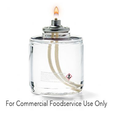 Hollowick HD42 Clear Plastic 42 Hour Liquid Votive Disposable Fuel Cell - For Commercial Food Service Use Only