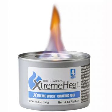 Hollowick XTRM4-24 Xtreme Heat 4 Hour Liquid Wick Chafing Fuel