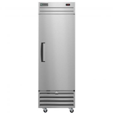 Hoshizaki EF1A-FS ENERGY STAR Certified 1-Section 27” Wide 17.74 Cubic ft Capacity Full-Height Solid Door R290 Hydrocarbon Stainless Steel Economy Series Reach-In Freezer, 115V