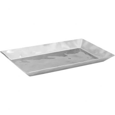 Winco HPO-12 12 5/8" x 7 1/4" Stainless Steel Display Tray