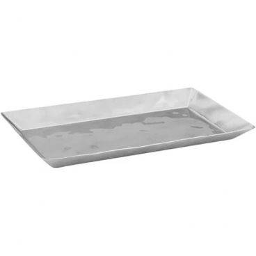 Winco HPO-14 13 3/4" x 7 3/4" Stainless Steel Display Tray