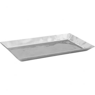 Winco HPO-15 15" x 8 1/2" Stainless Steel Display Tray