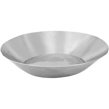 Winco HPR-8 8 7/8" Stainless Steel Round Display Tray