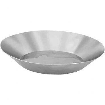 Winco HPR-9 9 5/8" Stainless Steel Round Display Tray