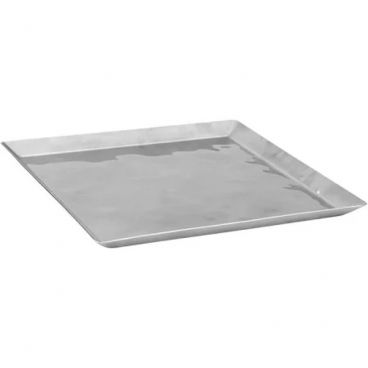 Winco HPS-10 10 1/4" x 10 1/4" Stainless Steel Display Tray