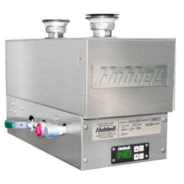 Hubbell JSK-4S Stainless Steel Sanitizing Sink Heater, 4.5kW, 240V, Single Phase