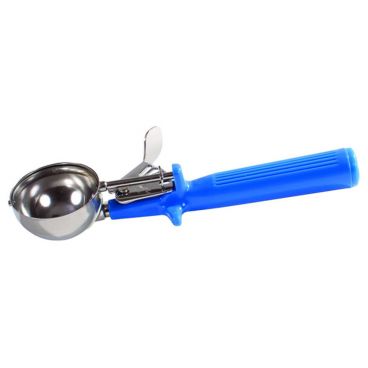 Winco ICOP-16 Size 16 Deluxe 1 Piece Ice Cream Disher with Spring Release