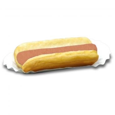 Winco Benchmark 68004 Fluted Paper Hot Dog Trays 500 Trays Per Pack