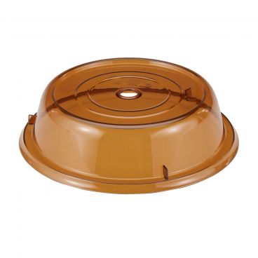 Cambro 1007CW153 Amber 10-5/8 Inch Camwear Camcover Plate Cover