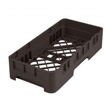 Cambro HBR258167 Brown Camrack Half Size Open Base Rack without Extender