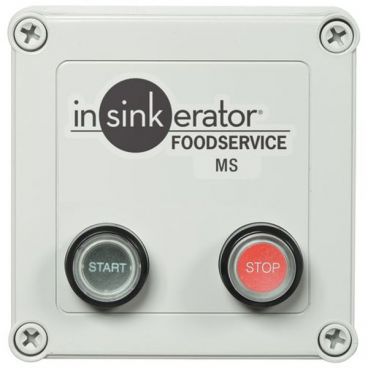 InSinkErator MS-8 Manual 2-Button Control Center For Food Waste Disposers With Single-Direction Magnetic Starter And Automatic Shut-Off, 208-240V 1-Phase