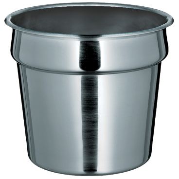 Winco INSN-7 7 Qt. Stainless Steel Vegetable Inset