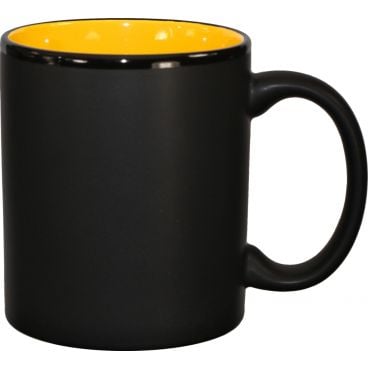 International Tableware - ITN-87168-2900-05MF-05C - 11 Oz Matte Black Mug