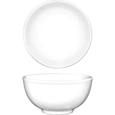 International Tableware - ITN-BL-24 - 8 Oz Bristol Fine Porcelain Nappie Bowl