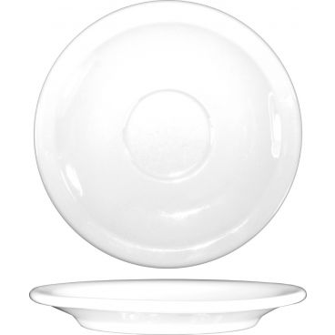 International Tableware - ITN-DO-36 - 4 3/4 In Dover Porcelain A.D. Saucer