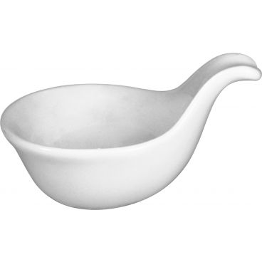 International Tableware - ITN-FA-409 - 3 Oz Bright White Porcelain Bowl