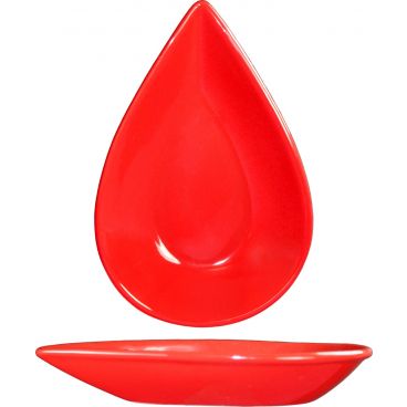 International Tableware - ITN-FAW-55-CR - 3 1/2 Oz Crimson Red Tear Drop Bowl