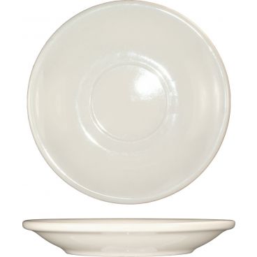 International Tableware - ITN-RO-2 - 6 In Saucer With Rolled Edge