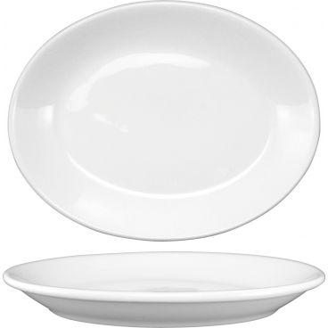 International Tableware - ITN-TN-12 - 10 1/4 In Torino Porcelain Coupe Platter