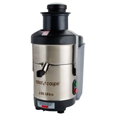 Robot Coupe J80 Ultra Automatic Juicer with Pulp Ejection - 120V, 3000 RPM