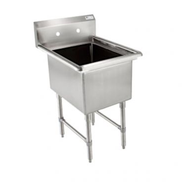 John Boos 1B16204 Stainless Steel B Series 21" One Compartment Sink