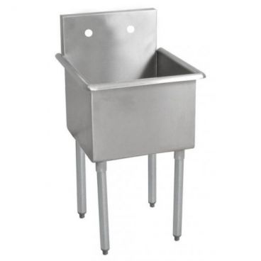 John Boos B1S8-18-14 Stainless Steel 18" x 18" One Compartment Budget Sink