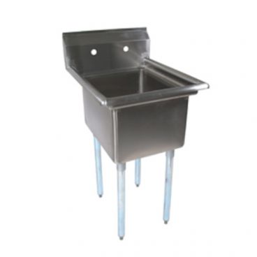 John Boos E1S8-1824-14 Stainless Steel E Series 23" One Compartment Sink