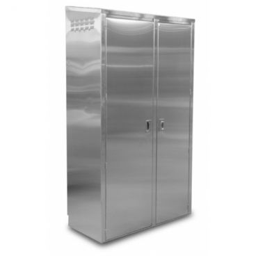 John Boos PBJC-4884-R Stainless Steel 48" Deluxe Janitor Cabinet with Right Mop Sink