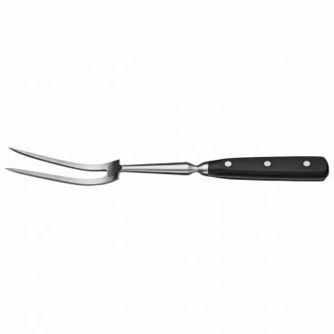Winco KFP-140 Acero 14" German Steel Carving Fork with POM Handle