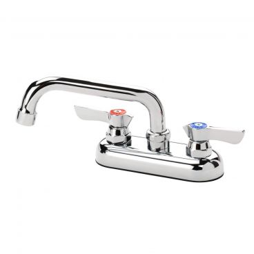 Krowne 11-406L Silver Series Low Lead Deck Mount Faucet With 6" Swing Spout, 4" Centers