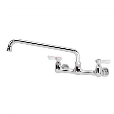 Krowne 12-812L Silver Series Low Lead Wall Mount Faucet With 12" Swing Spout, 8" Centers