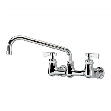 Krowne 14-810L Royal Series Low Lead Wall Mount Faucet With 10" Swing Spout, 8" Centers