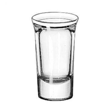 Libbey 5033 1 oz. Tall Whiskey / Shot Glass with .96 oz. Cap Line - 12/Case