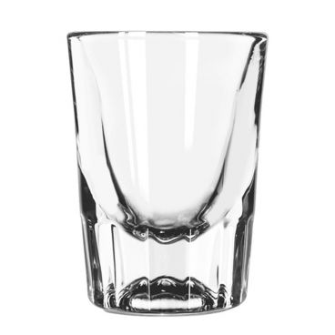 Libbey 5126 2 oz. Fluted Whiskey / Shot Glass