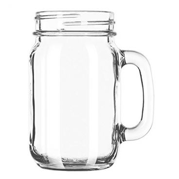 Libbey 97084 16 1/2 oz. Glass Drinking Jar