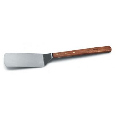 Dexter Russell 19740 Traditional Series 8" x 3" Long Handle Turner with Rosewood Handle