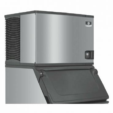 Manitowoc IDT0750W Indigo NXT 30" Wide 703 lb/24 hr Ice Production Self-Contained Water-Cooled Condenser Full-Dice Size Cube Ice Machine, 208-230V
