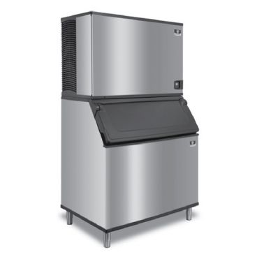 Manitowoc IDT1500W Indigo NXT 48" Wide 1615 lb/24 hr Ice Production Self-Contained Water-Cooled Condenser Full-Dice Size Cube Ice Machine, 208-230V