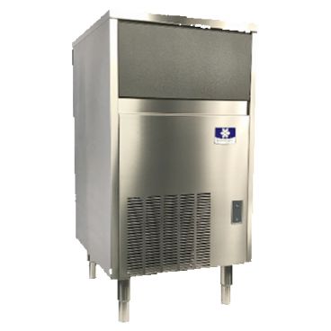Manitowoc USP0100 CrystalCraft Undercounter 19" Wide 100 lb/24 hr Ice Production Self-Contained Air-Cooled Condenser CrystalCraft Square Cube Ice Machine With 38 lb Storage Bin, 115V