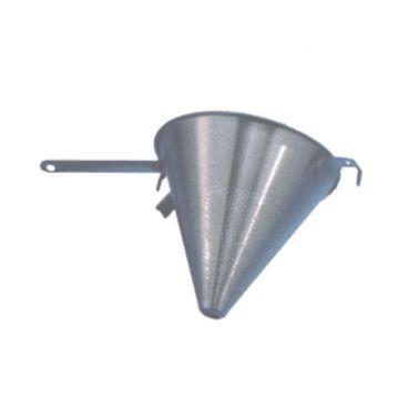Matfer 017335 7 7/8" Stainless Steel China Cap Funnel with Flat Handle