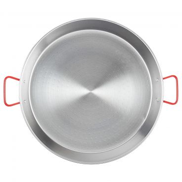 Matfer 071041 15-3/4" Polished Steel Paella Pan With Handles
