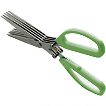Matfer 120806 7-7/8" Stainless Steel Herb Scissors With Five Blades