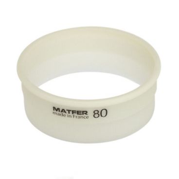 Matfer 150161 Exoglass 3-1/8" Round Plain Pastry Cutter