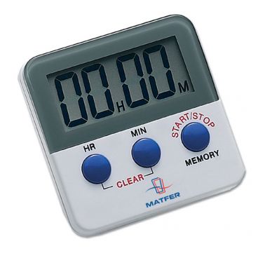 Matfer 250601 20 Hour Digital Timer With Magnet And Clip
