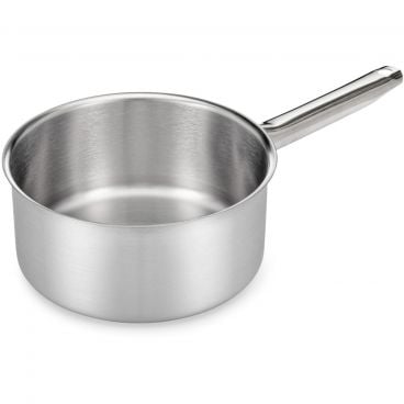 Matfer 691024 Excellence Cookware 9 1/2" Diameter x 4 3/4" High 4 3/4-Quart Capacity Induction-Ready Stainless Steel Sauce Pan Without Lid