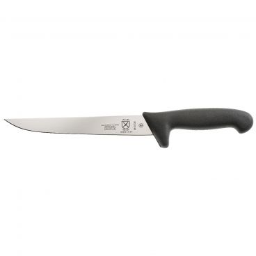 Mercer Culinary M13705 BPX 8 1/4" Long Ice-Hardened High-Carbon German Stainless Steel Sticking / Flank Knife With Textured Glass-Reinforced Nylon Handle