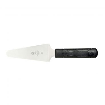 Mercer Culinary M18760 Millennia 5" x 2" High Carbon Stainless Steel Pie Server Knife With Black Molded Polypropylene Handle