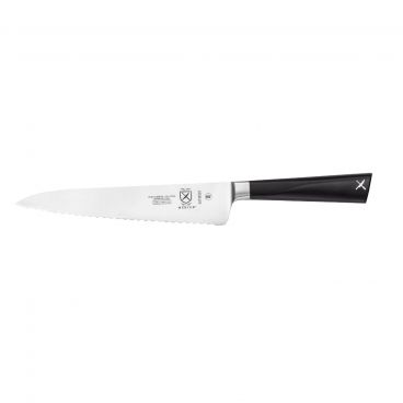Mercer Culinary M19020 ZüM 6" Wavy Edge Precision Forged High Carbon Stainless Steel Utility Knife With Delrin Handle