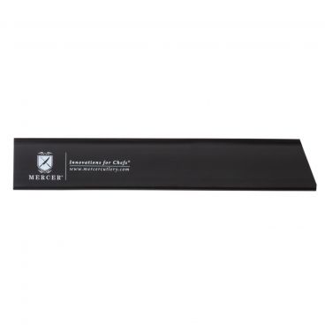 Mercer Culinary M33114P Black Polypropylene 12" Long x 2" Wide Knife Guard For 11" To 12" Long Chef / Slicer Knives